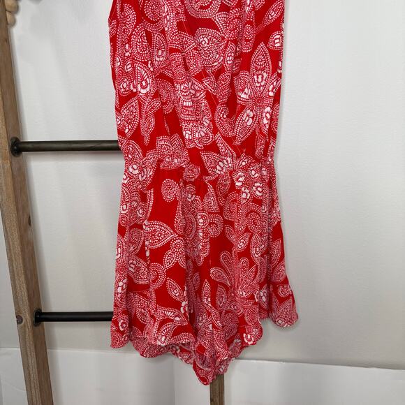 Show Me Your Mumu Riri Aquarius Red Paisley Jumper Size Medium - Picture 3 of 9